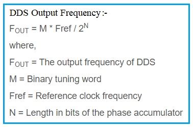 rf t reader ddss|dds output frequency chart.